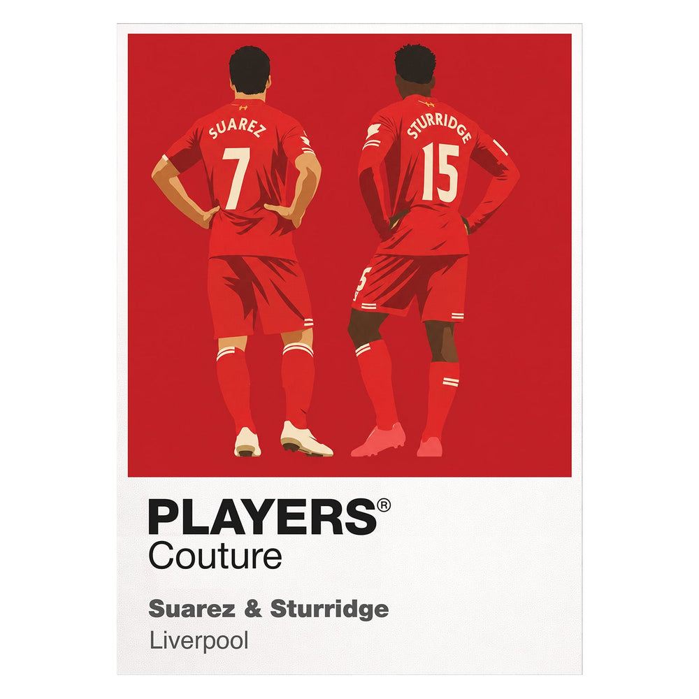 Suárez & Sturridge Liverpool Men's T-Shirt - White