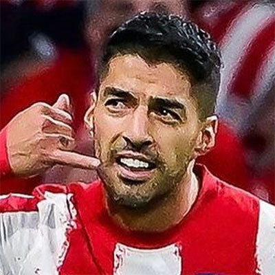 Contact Us - Luis Suarez phone celebration
