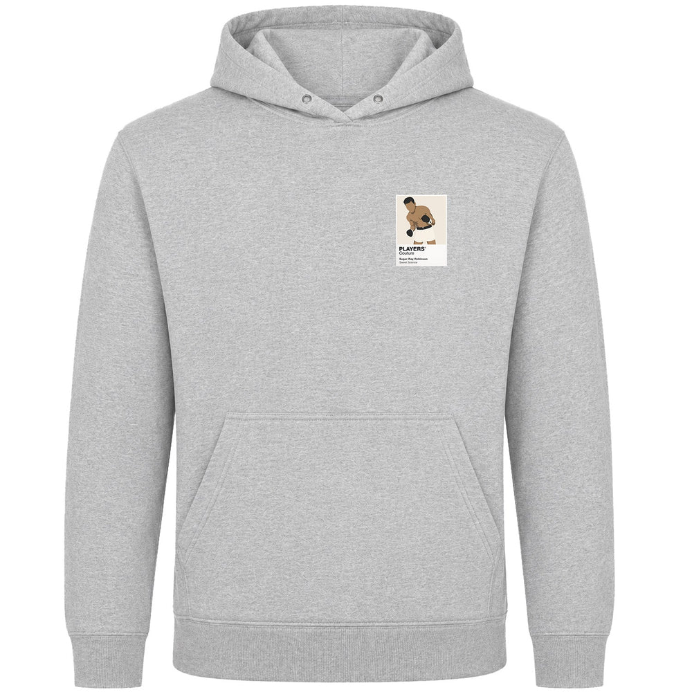 Sugar Ray Robinson Boxing Icon Frame Men's Hoodie - Gray