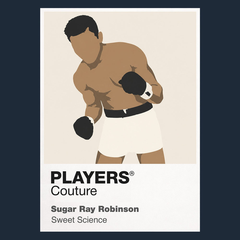 Sugar Ray Robinson Boxing Icon Frame - Icon Design