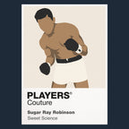 Sugar Ray Robinson Boxing Icon Frame - Icon Design