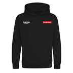 Sunderland hoodie – red kids' hoodie featuring the Sunderland Players Couture logo