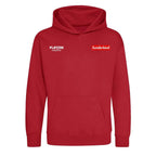 Super Bowl hoodie – red kids' hoodie featuring the Super Bowl Players Couture logo