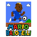 Super Mario Balotelli Logo Players Couture Kids Hoodie