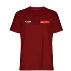 Super Bowl t-shirt – red men's t-shirt featuring the Super Bowl Players Couture logo