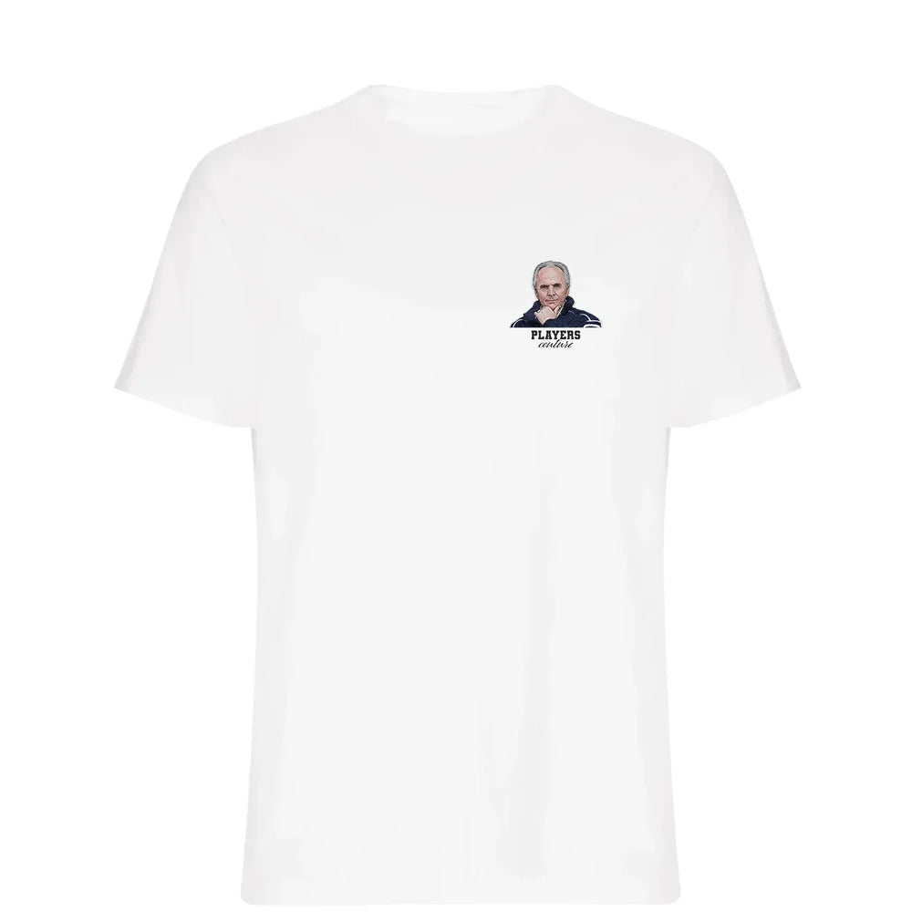 Sven-Goran Eriksson t-shirt – white men's t-shirt featuring the Sven-Goran Eriksson Players Couture logo