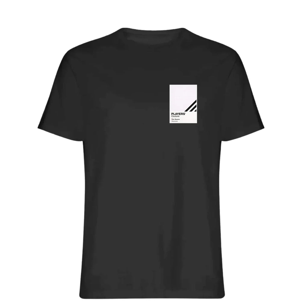 Swansea City t-shirt – black men's t-shirt featuring the Swansea City Players Couture logo