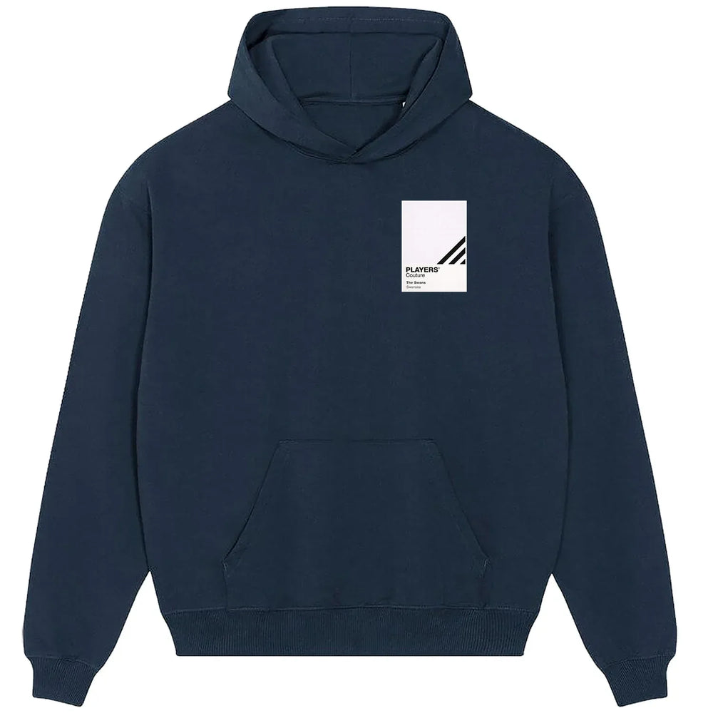 Swansea City hoodie – navy men's hoodie featuring the Swansea City Players Couture logo