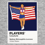 Sydney McLaughlin-Levrone Olympics Icon Frame Men's T-Shirt