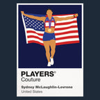 Sydney McLaughlin-Levrone Olympics Icon Frame Men's T-Shirt