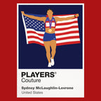 Sydney McLaughlin-Levrone Olympics Icon Frame Men's Hoodie