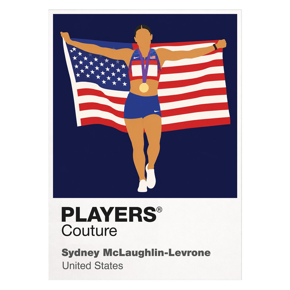 Sydney McLaughlin-Levrone Olympics Icon Frame Men's Hoodie