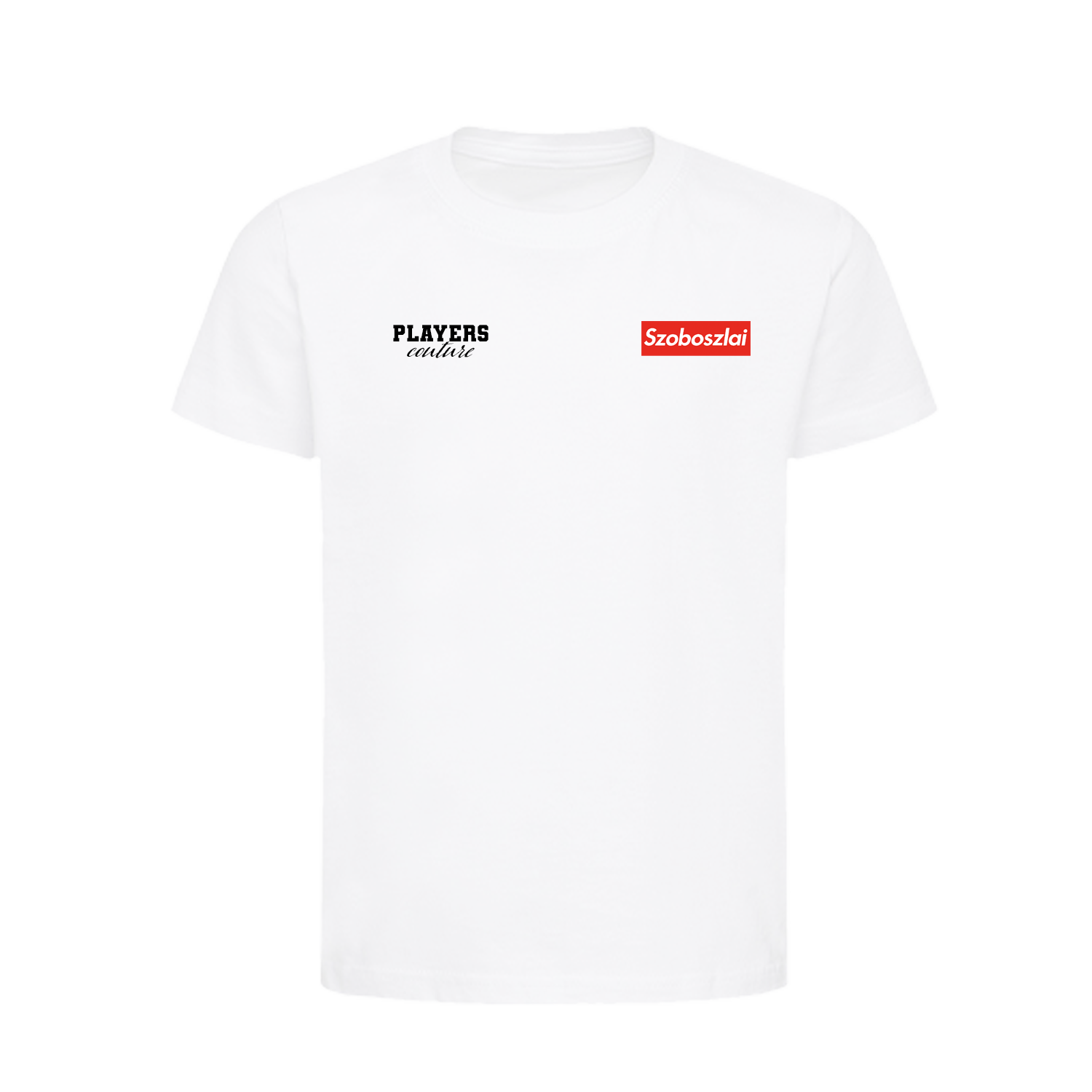 Dominik Szoboszlai Logo Players Couture Kids T-Shirt White