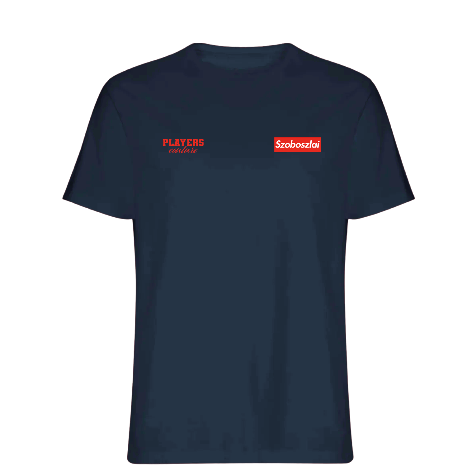 Szoboszlai Logo Players Couture Mens T-Shirt Navy