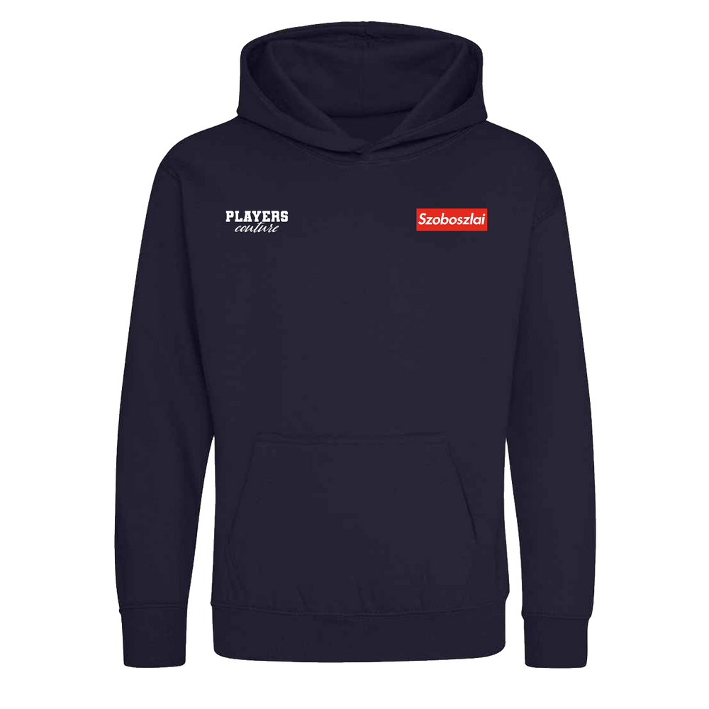 Dominik Szoboszlai Logo Players Couture Kids Hoodie Navy