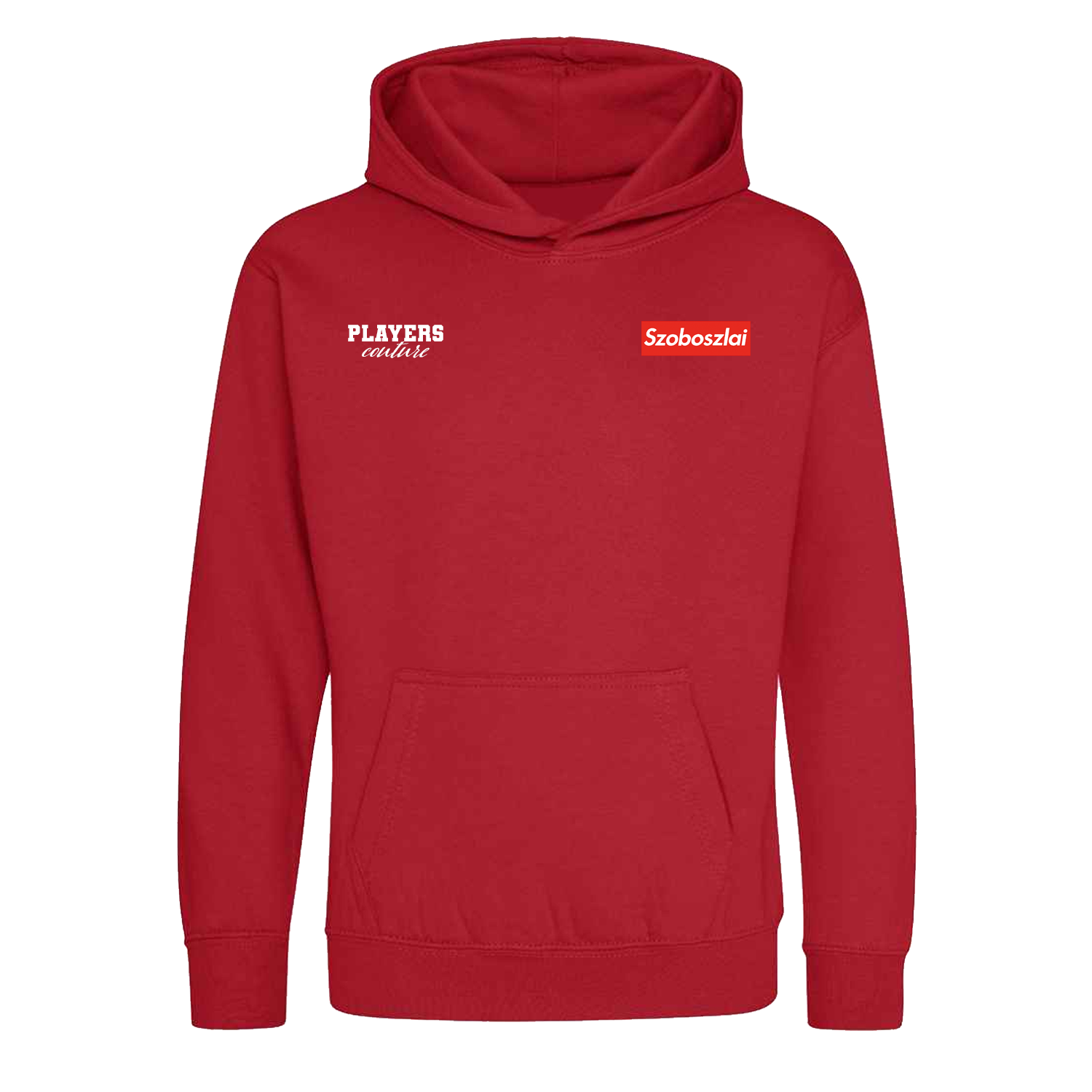 Dominik Szoboszlai Logo Players Couture Kids Hoodie Red