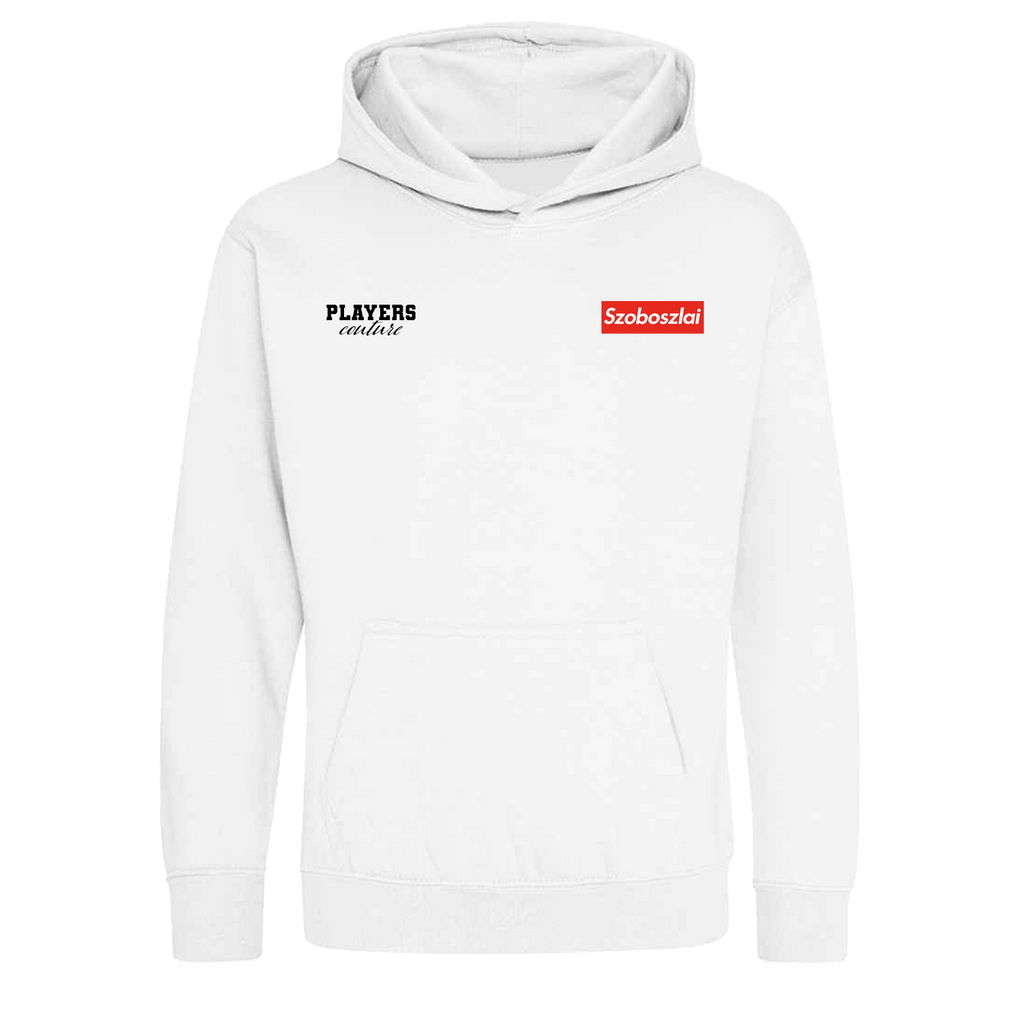 Dominik Szoboszlai Logo Players Couture Kids Hoodie White
