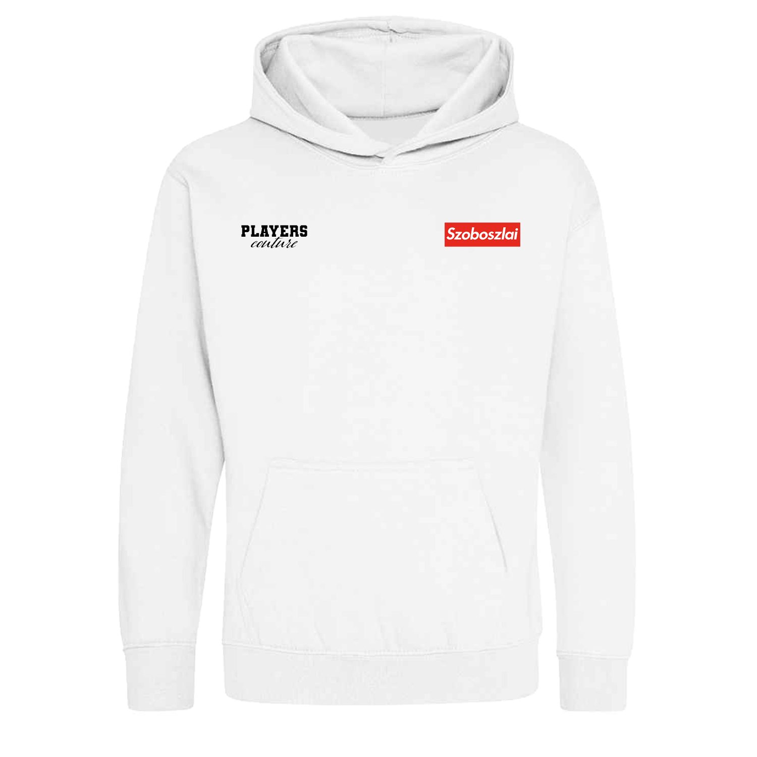 Dominik Szoboszlai Logo Players Couture Kids Hoodie White