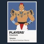 Tatanka Wrestling Icon Frame Men's T-Shirt