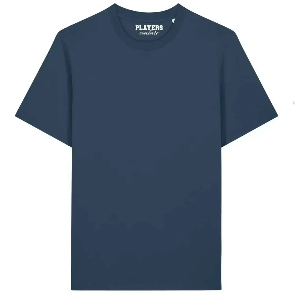 Premium Custom Men's T-Shirt t-shirt – teal men's t-shirt with white Premium Custom Men's T-Shirt letters and Players