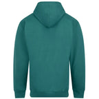 Essentials Collection hoodie – teal men's hoodie with white Essentials Collection letters and Players Couture logo on the