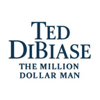 Ted DiBiase The Million Dollar Man Logo Men's Hoodie – white close-up detail shot of the Ted DiBiase The Million Dollar Man