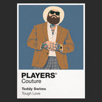 Teddy Swims Teddy Swims' tattoos, beard, cap and emotionally direct soul-pop performance style Icon Frame artwork in black