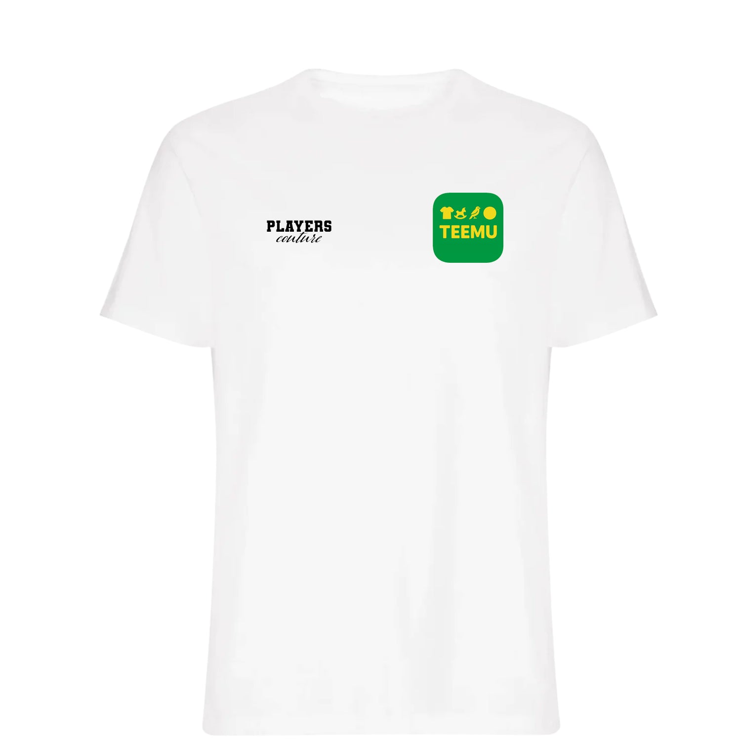 Teemu Pukki Logo Players Couture Mens T-Shirt White