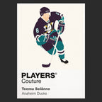 Teemu Selänne Ducks Ice Hockey Icon Frame Men's Hoodie – image 9