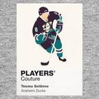 Teemu Selänne Ducks Ice Hockey Icon Frame Men's Hoodie – image 6