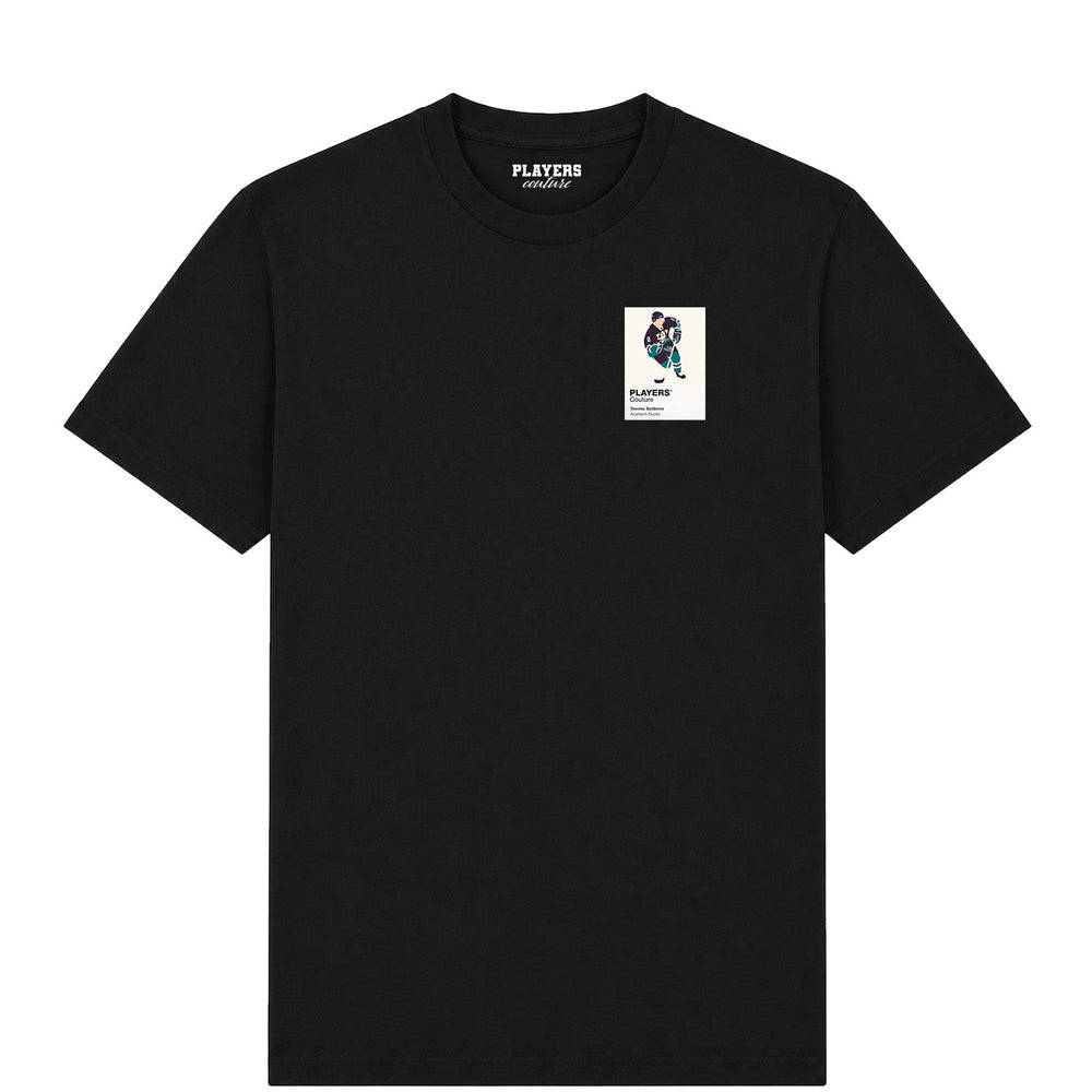 Teemu Selänne Ducks Ice Hockey Icon Frame Men's T-Shirt – image 5