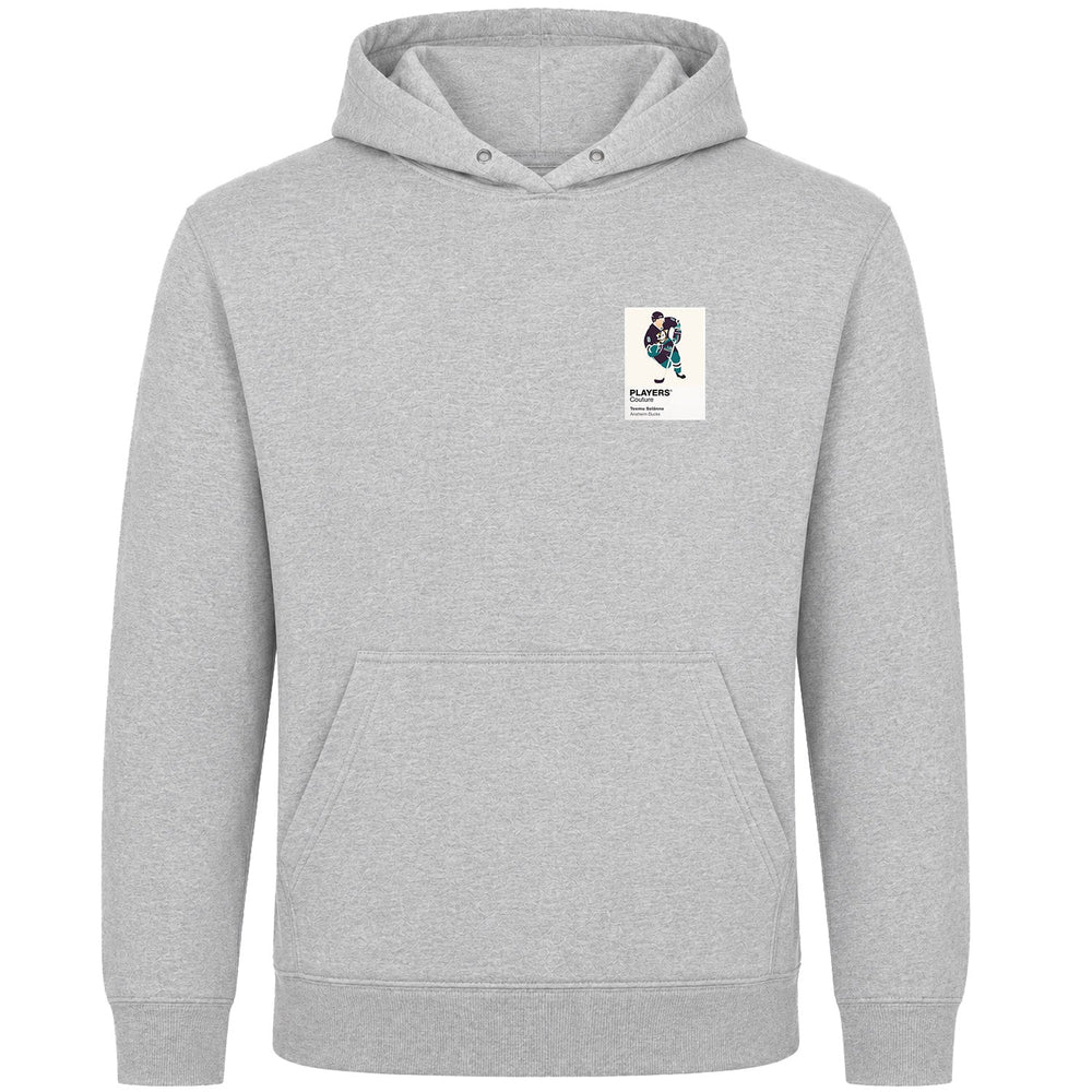 Teemu Selänne Ducks Ice Hockey Icon Frame Men's Hoodie – image 5