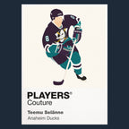Teemu Selänne Ducks Ice Hockey Icon Frame Men's Hoodie – image 1