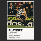 Temur Ketsbaia Newcastle United Icon Frame Men's Hoodie