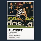 Temur Ketsbaia Newcastle United Icon Frame Men's Hoodie