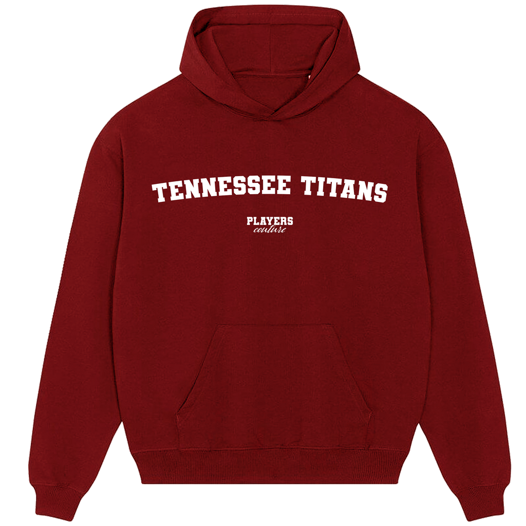 Tennessee Titans Players Couture Men's Casual Hoodie Red
