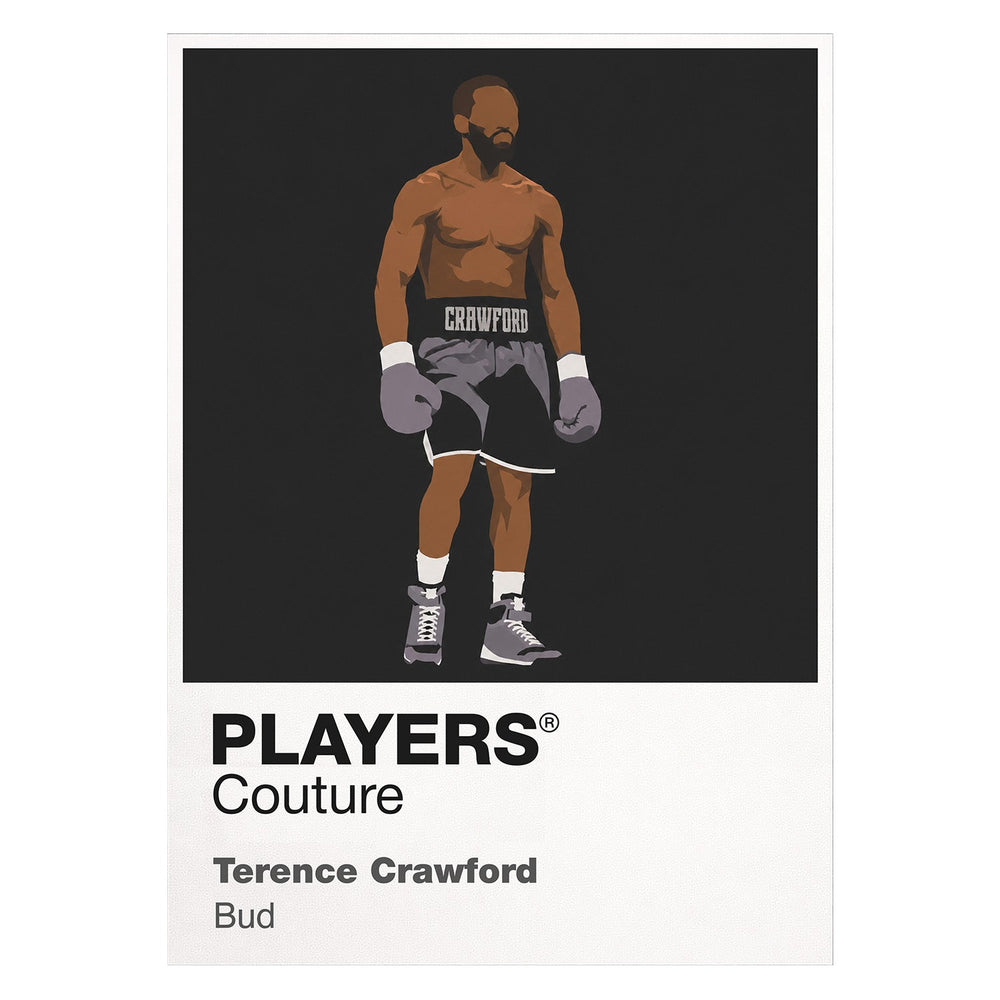 Terence Crawford Boxing Icon Frame - Icon Design