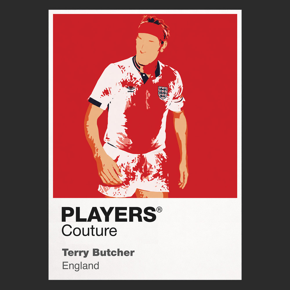 Terry Butcher Players Couture Frame Black