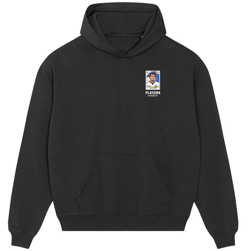 Terry Butcher World Cup Sticker Men's Hoodie – terry butcher sticker mens black hoodie Players Couture design