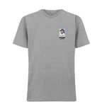 Terry Butcher World Cup t-shirt – grey men's t-shirt featuring the Terry Butcher World Cup Players Couture logo