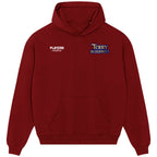Terry McDermott Logo Players Couture Men's Casual Hoodie Red