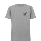 Terry Venables t-shirt – grey men's t-shirt featuring the Terry Venables Players Couture logo
