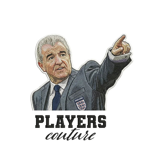 Terry Venables Badge - Icon Design