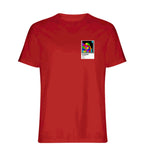 Tetris Colour t-shirt – red men's t-shirt featuring the Tetris Colour Players Couture logo