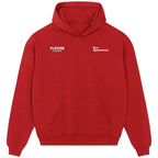 Teun Koopmeiners hoodie – red men's hoodie featuring the Teun Koopmeiners Players Couture logo