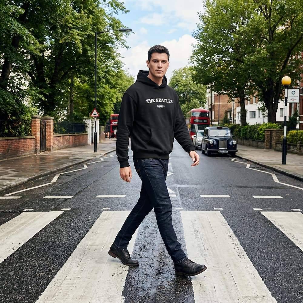 The Beatles Male Hoodie | Players Couture
