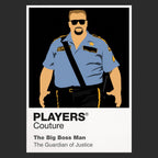 The Big Boss Man Wrestling Icon Frame Men's T-Shirt