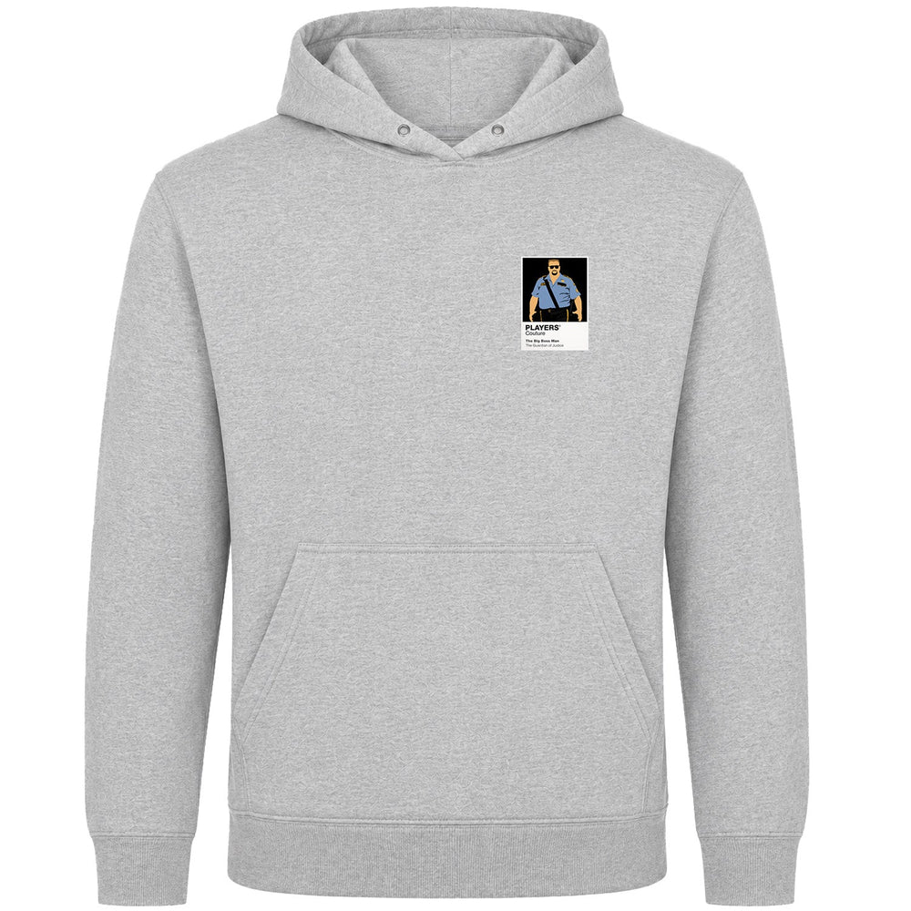 The Big Boss Man Wrestling Icon Frame Men's Hoodie