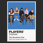 The Breakfast Club five Shermer High students gathered in Saturday detention beyond the labels used to divide them Icon Frame artwork in black