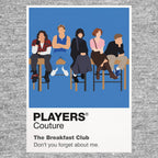 The Breakfast Club five Shermer High students gathered in Saturday detention beyond the labels used to divide them Icon Frame artwork in grey